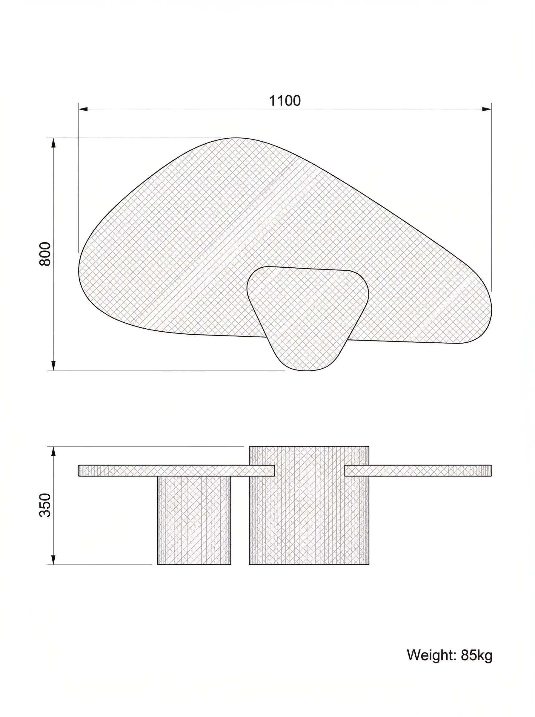 Eclisse technical drawing
